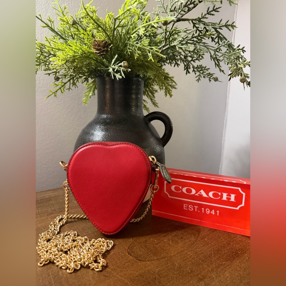 Coach Strawberry Pouch/Crossbody - Picture 2 of 11